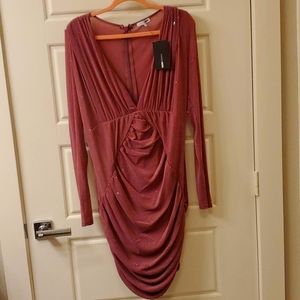 FASHION NOVA 3X Mauve Dress‎
